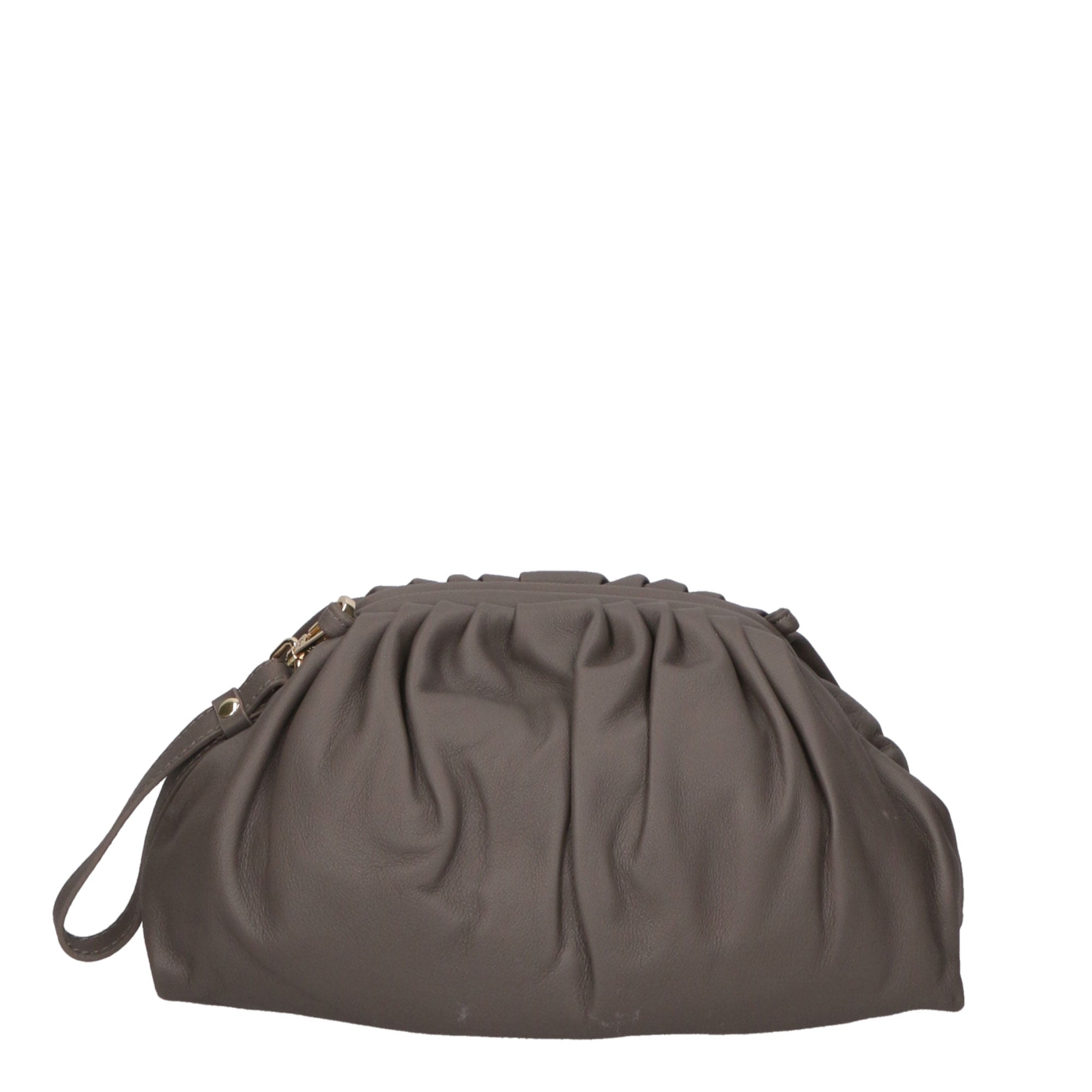 Borsa a tracolla da donna 100% pelle MYB-8013-FW-ASFALTO 22 My Best Bag