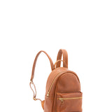 Zaino unisex in vera pelle 100% cotone 4460-MIELE Alessia Firenze