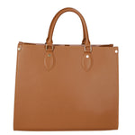 Borsa a mano da donna 100% pelle MYB-8028-FW-PL17 TABACCO My Best Bag