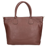 Sylvie Unisex Handbag in Genuine Leather Made in Italy 34x30x9 cm