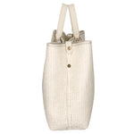 Borsa a mano da donna Paglia & Pelle MYB-05168-SS-148+D37 LATTE My Best Bag