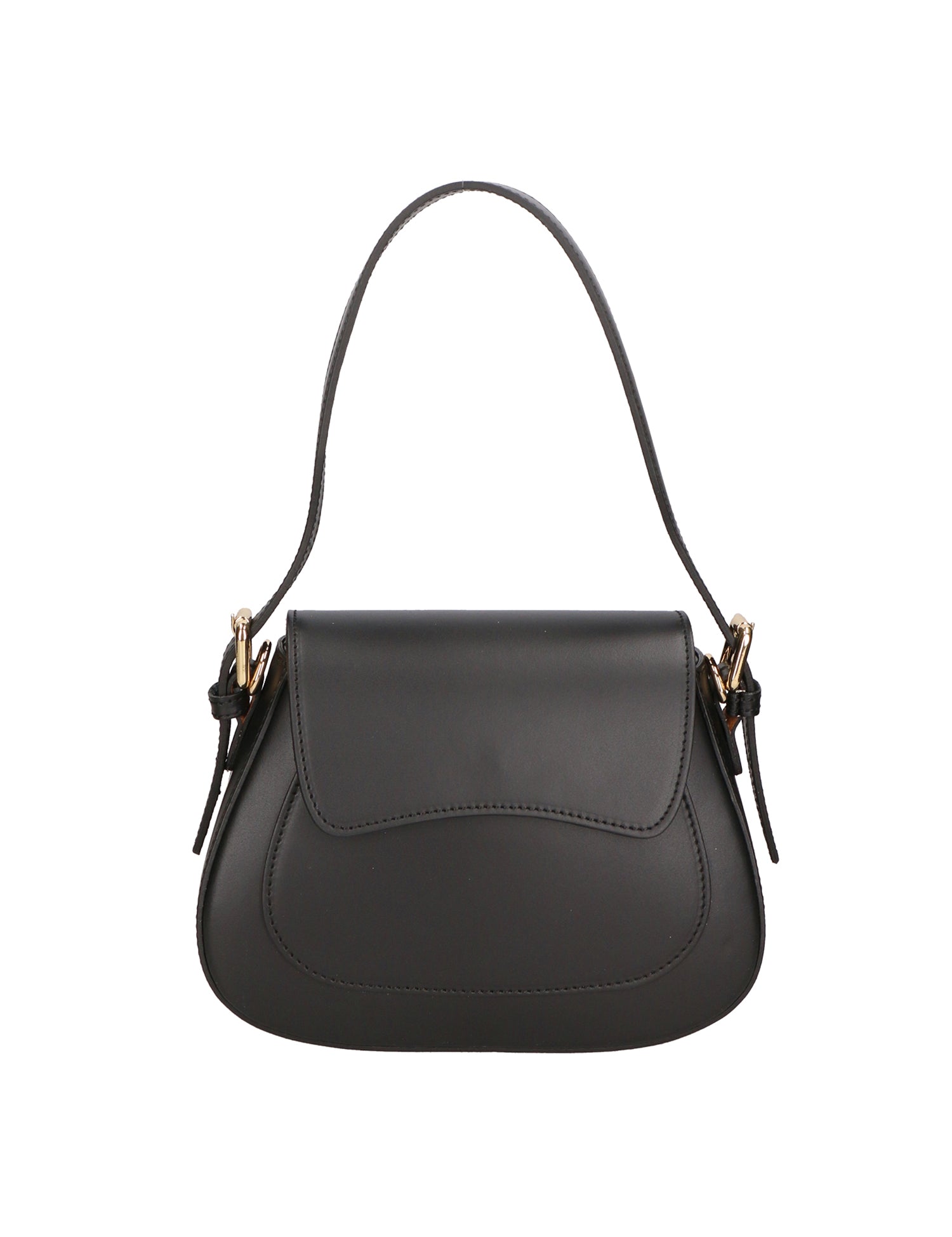 Giulia Borsa a spalla da donna Vera pelle 05958-P218 NERO Gave Lux