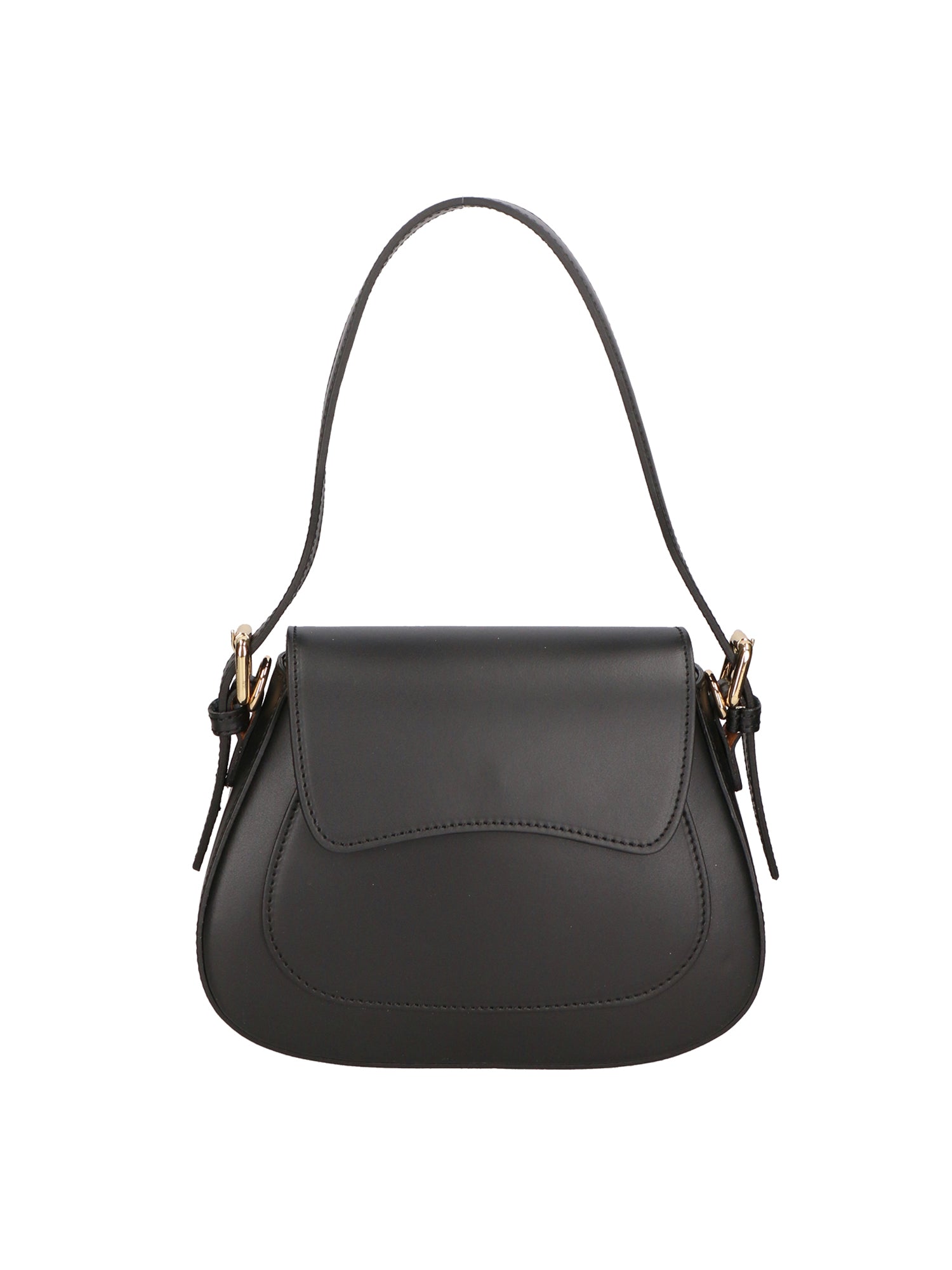 Giulia Borsa a spalla da donna Vera pelle 05958-P218 NERO Gave Lux