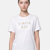 T-shirt in 83,4% Cotone 16,6% Poliammide Giallo