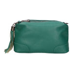 Lidia Borsa a mano da donna Vera pelle 06513-PAVONE Gave Lux