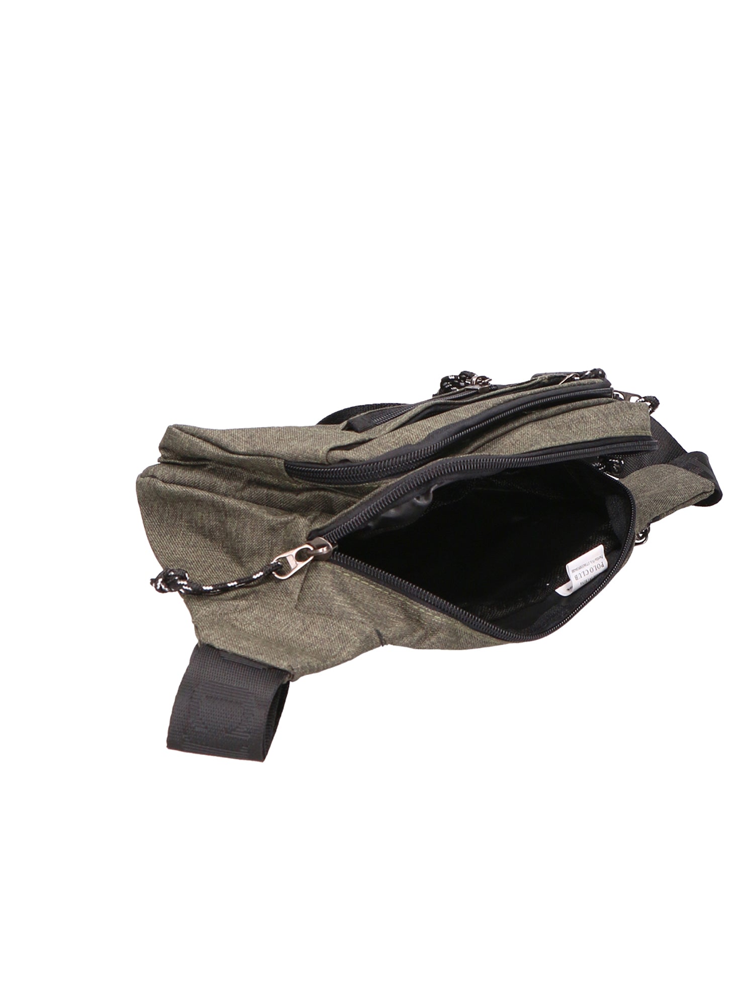 Marsupio da uomo in pelle PU 100% Nylon PCL3148-GREEN Northampton Polo Club