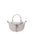 Mae Borsa a mano da donna Vera pelle 07142-D86 GRIGIO PERLA Viola Castellani