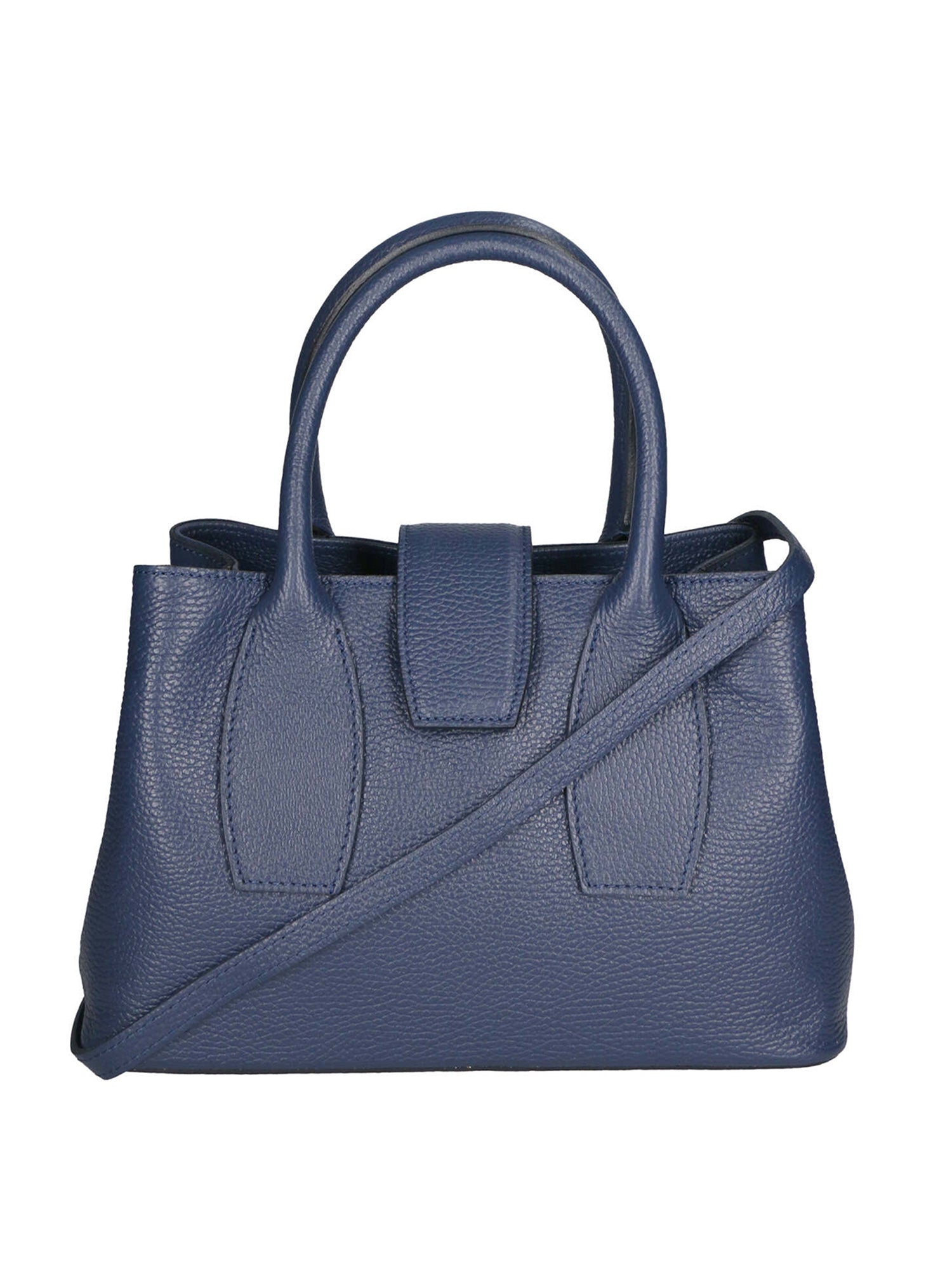 Alessandra Borsa a mano da donna Vera pelle 05000-D24 BLU BLUE Gave Lux