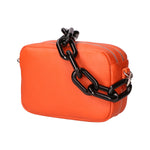 Barbara Borsa a spalla da donna Vera pelle 05706-D35 PAPAYA PAPAYA Gave Lux
