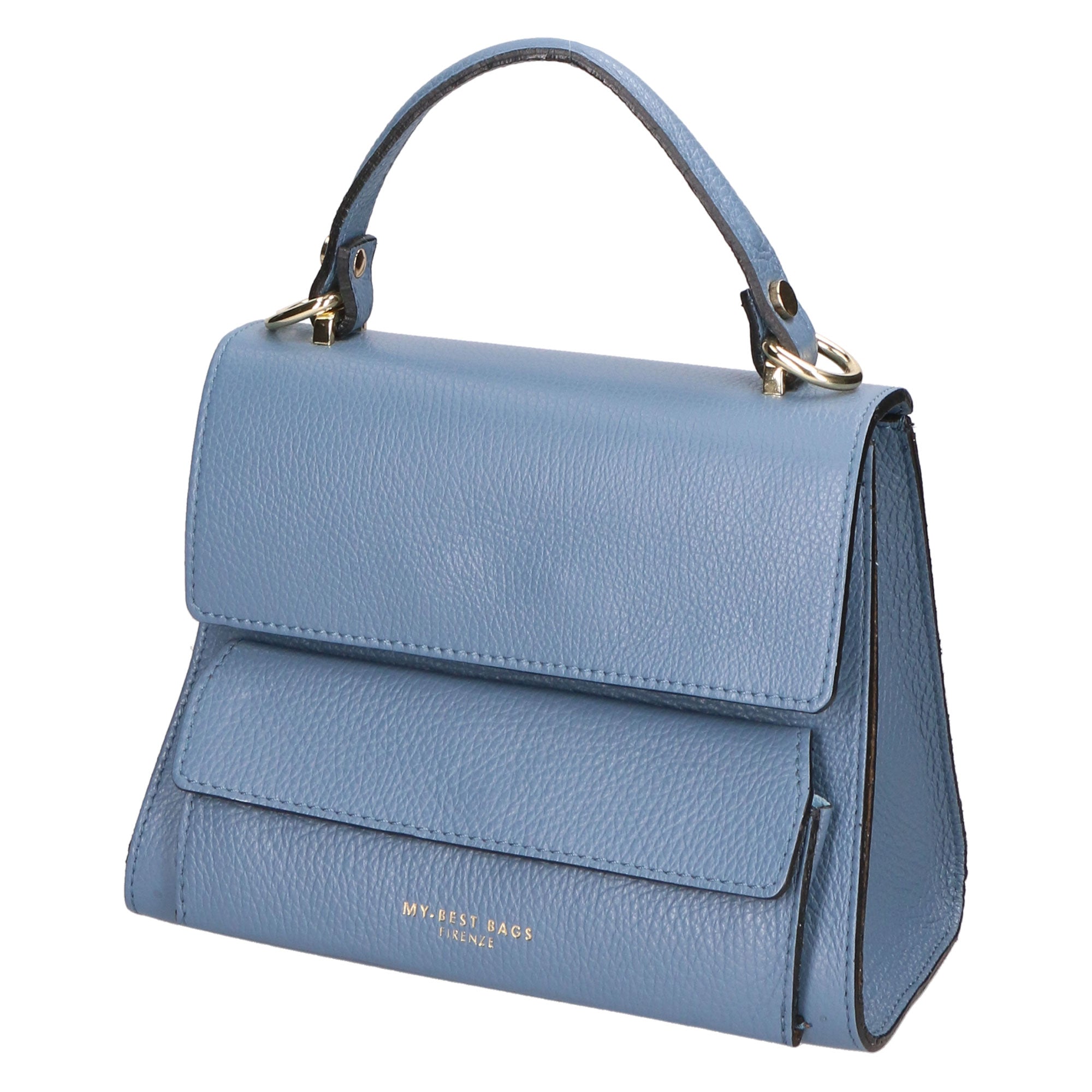 Borsa a mano da donna Vera pelle MYB-6034-FW-D41 CARTA DI ZUCCHERO My Best Bag