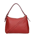 Vladimira Borsa a spalla da donna Vera pelle 06675-D10 RUBINO + D34 BORD Gave Lux