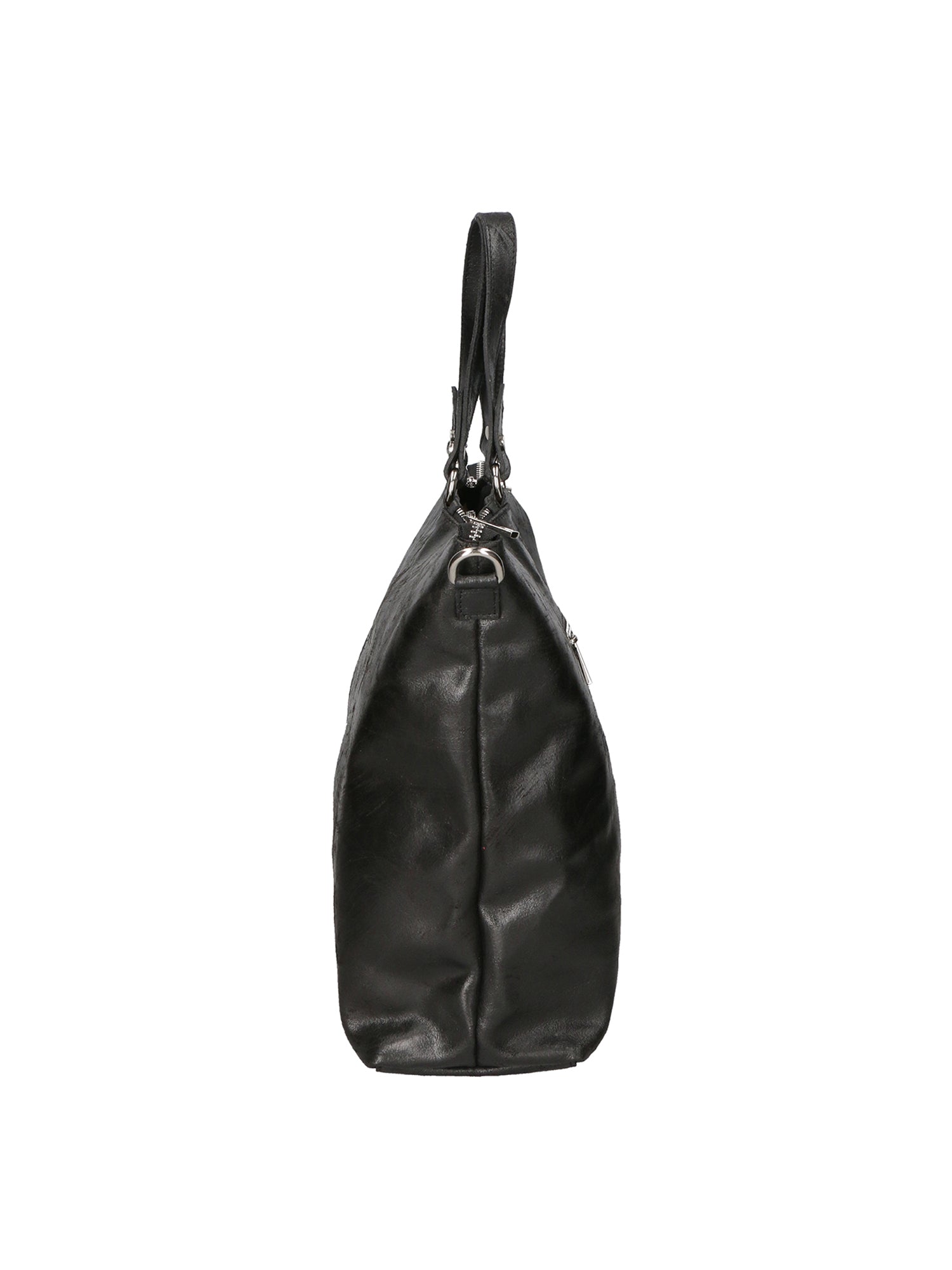 Elisamaria Borsa a spalla da donna Vera pelle 80055-NERO Gave Lux