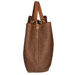 Borsa a mano da donna Paglia & Pelle MYB-05168-SS-25+D19 CUOIO SCURO My Best Bag