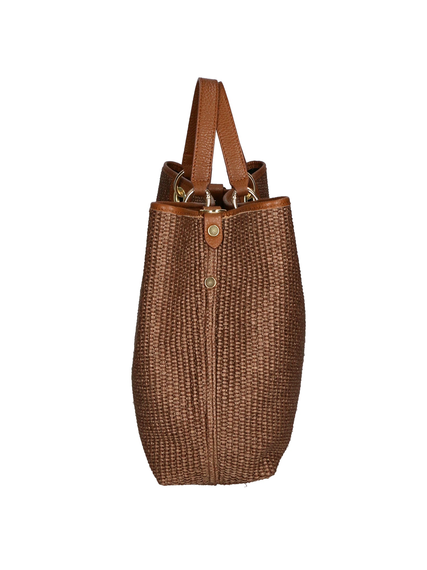 Borsa a mano da donna Paglia & Pelle MYB-05168-SS-25+D19 CUOIO SCURO My Best Bag