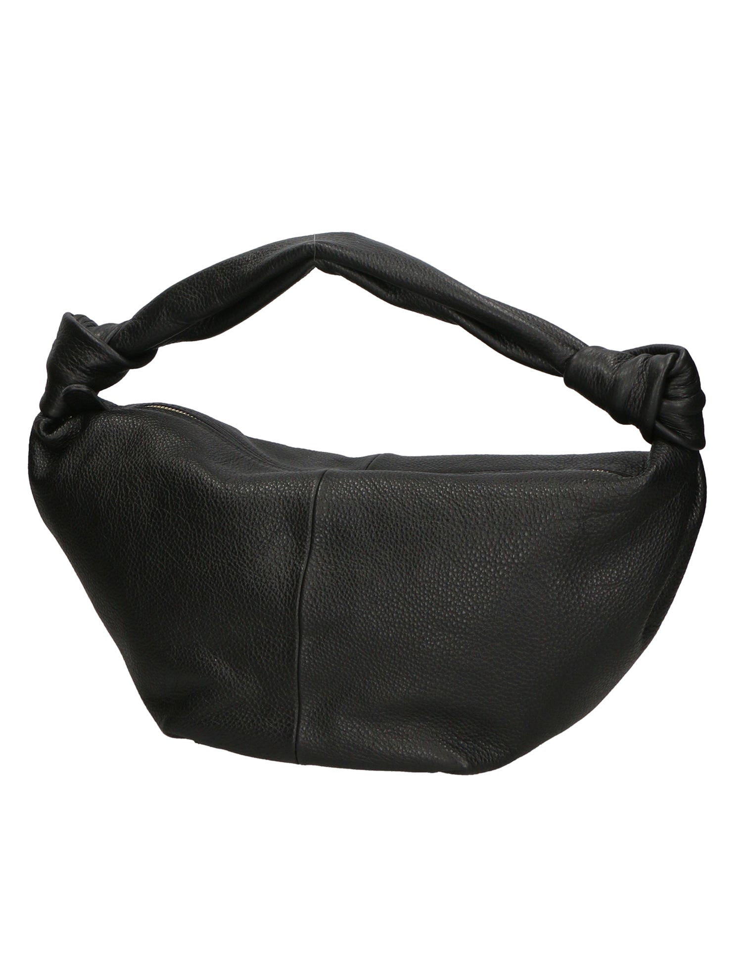 Lunaria Borsa a spalla da donna Vera pelle 06007-D28 NERO BLACK Gave Lux