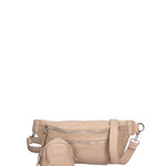 Marsupio da donna in vera pelle 100% pelle 07240-D05 CAPPUCCINO Roberta Rossi