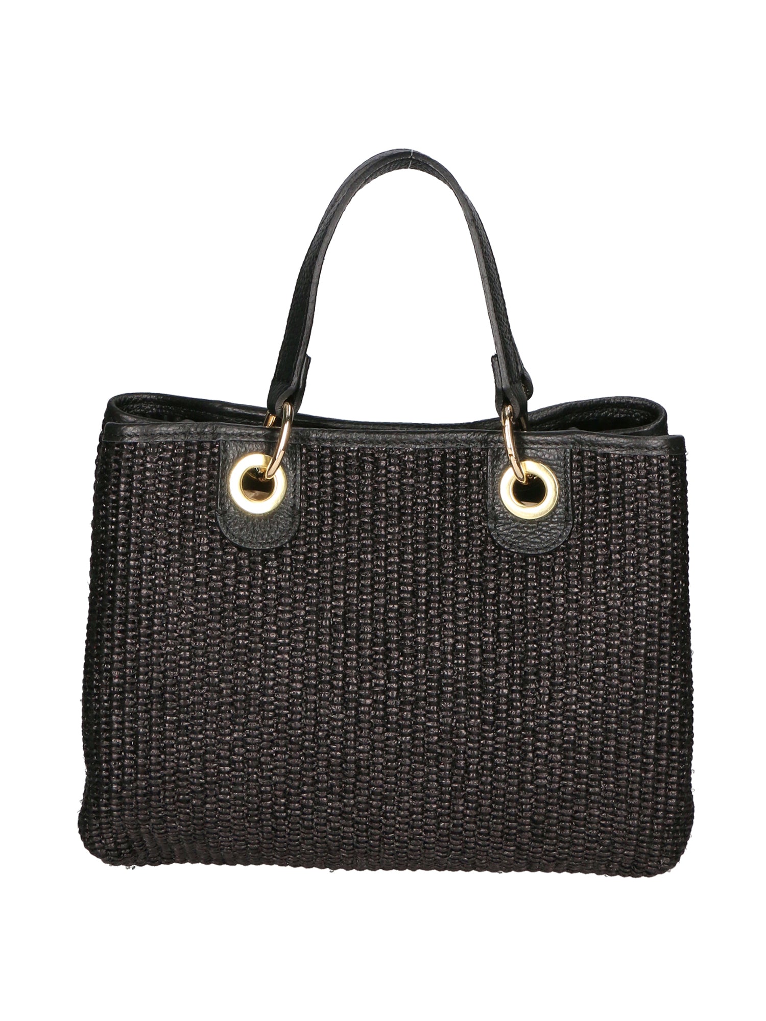 Borsa a mano da donna Paglia & Pelle MYB-05167-SS-12+D28 NERO My Best Bag