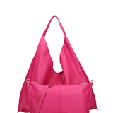 Women's Genuine Leather Hobo Bag Made in Italy 46x30x12 cm