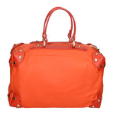 Borsa a mano da donna 100% pelle artigianale MYB-6012-FW-VERMIGLIO+P620 MATTONE My Best Bag
