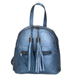 Morgana 188132-BLU JEANS Zaino da donna in vera pelle Gave Lux