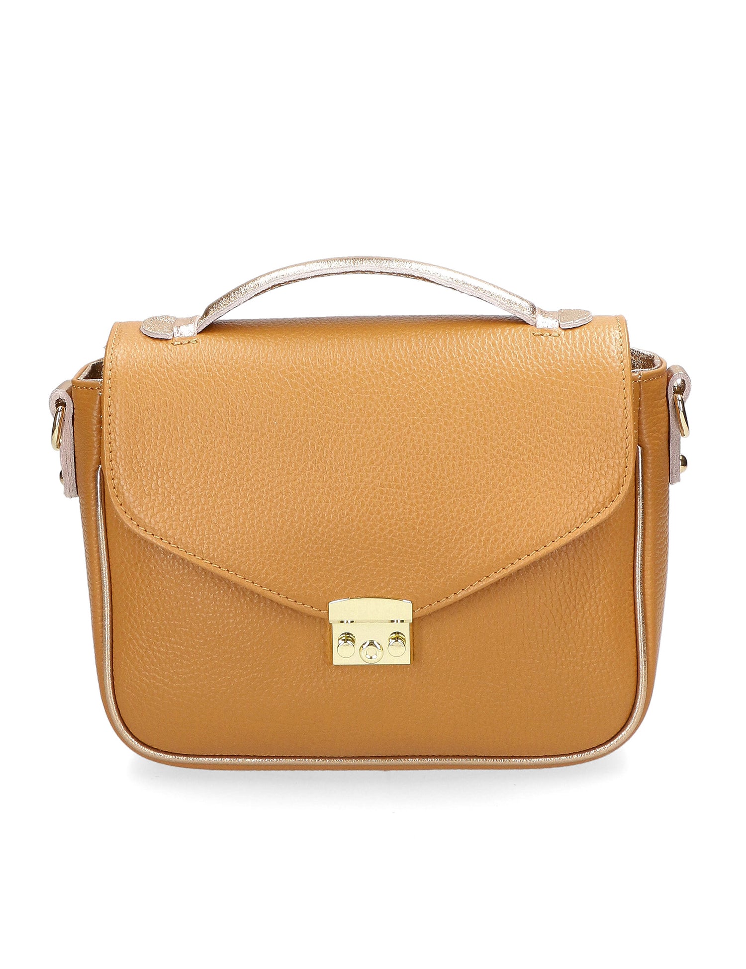 Aida Borsa a mano da donna Vera pelle 04723-D44 CUOIO+L024 Gave Lux