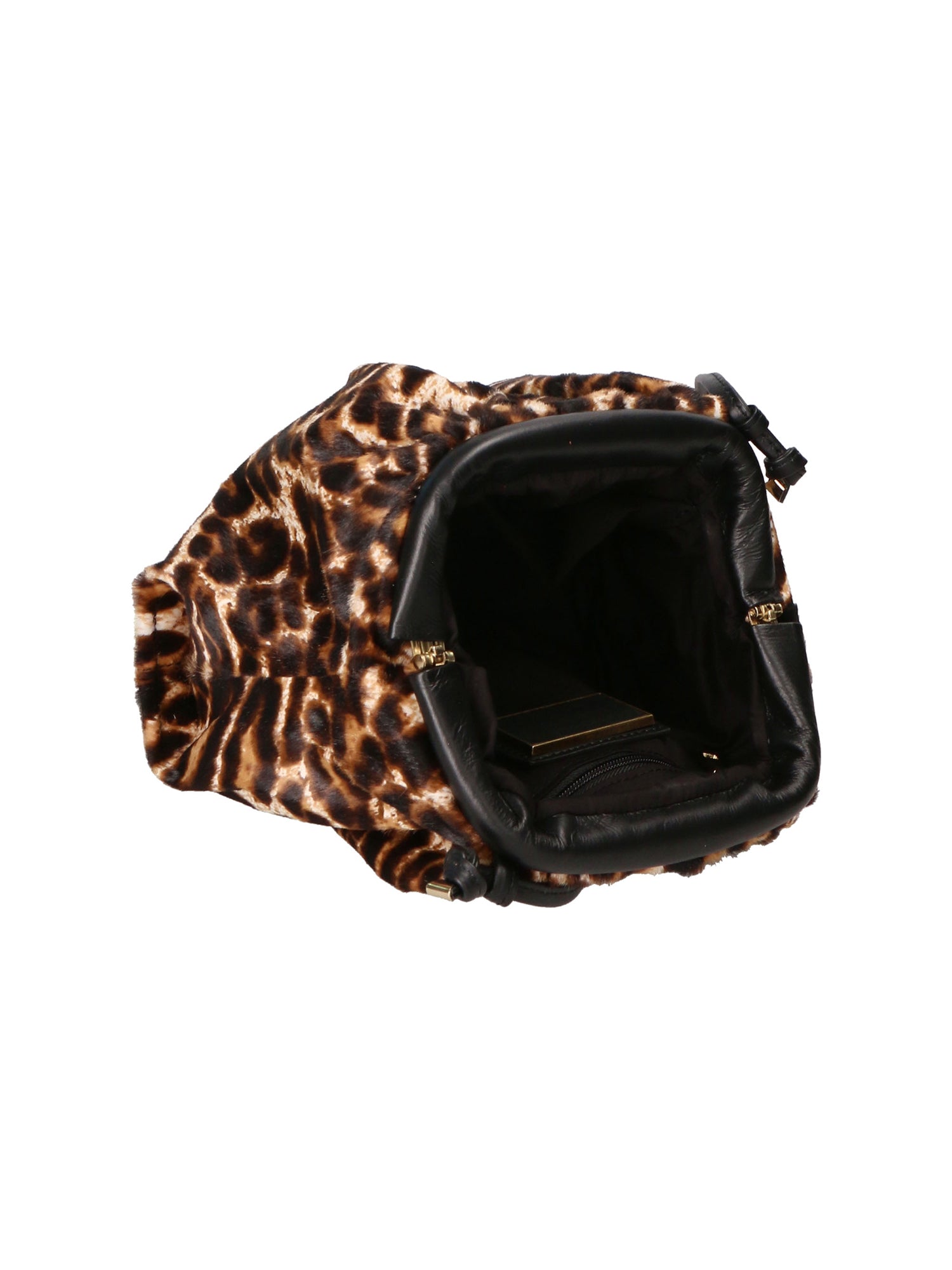 Astrid Borsa a spalla da donna Vera pelle 05476-NERO PANTERA C.030 Gave Lux