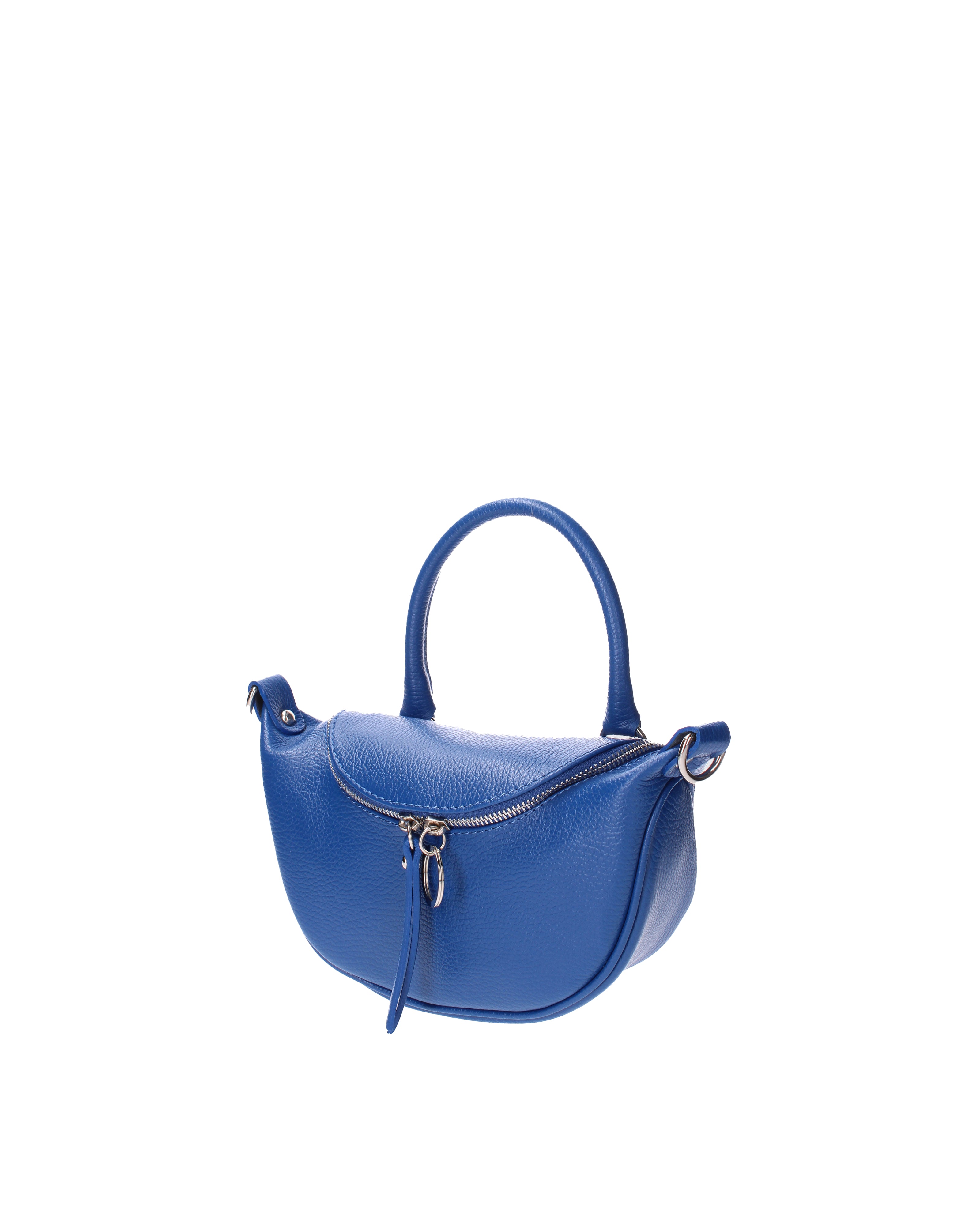 Mae Borsa a mano da donna Vera pelle 07142-D22 BLUETTE Viola Castellani