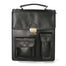 Tancredi Borsa da lavoro unisex in pelle Vera pelle 7013-NERO BLACK Gave Lux