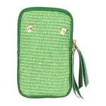 Alessandria Borsa a tracolla da donna Paglia Tabru 05001-S47 VERDE MELA Gave Lux