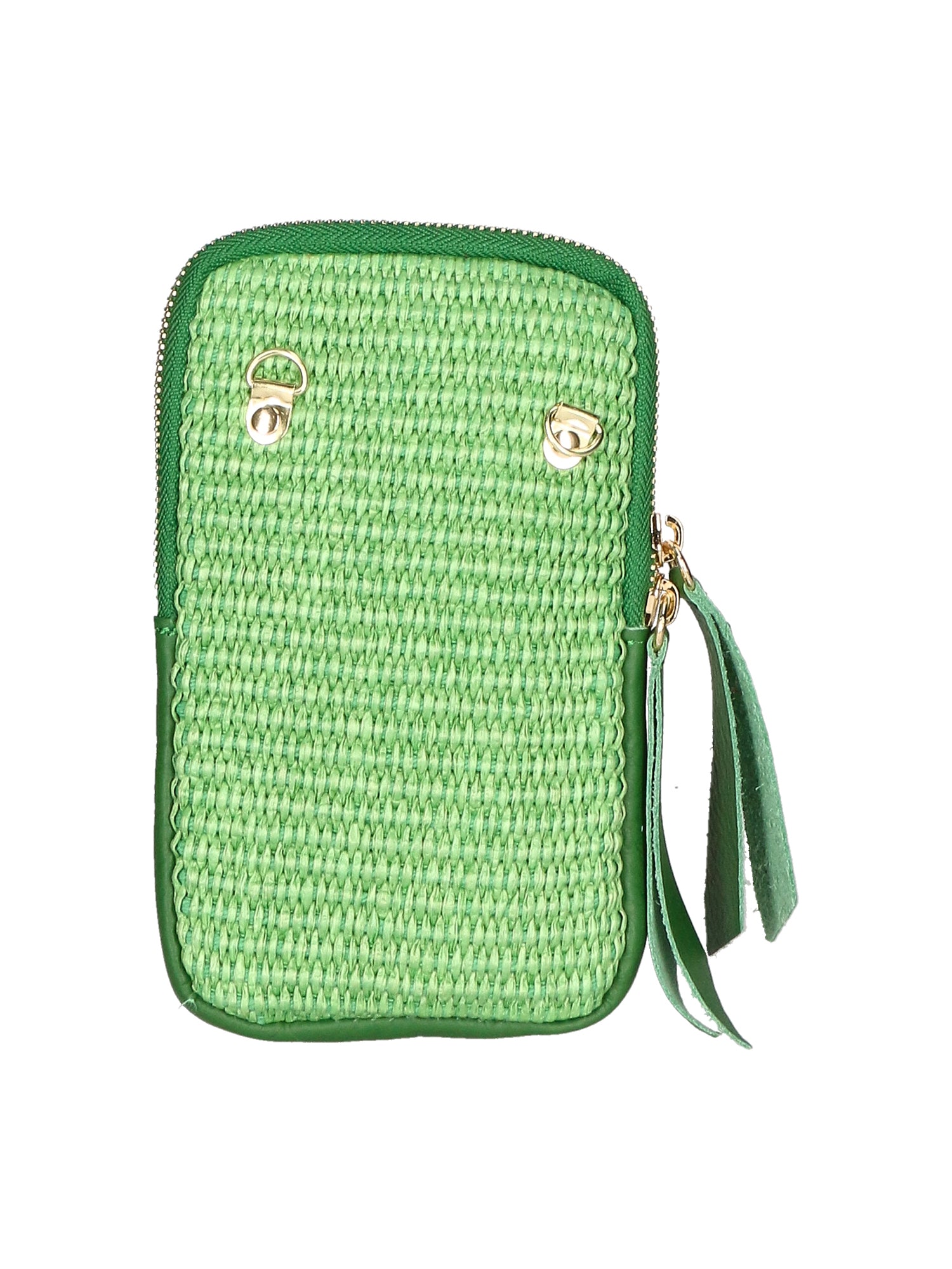 Alessandria Borsa a tracolla da donna Paglia Tabru 05001-S47 VERDE MELA Gave Lux