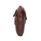Borsa a tracolla da uomo Vera pelle RFID HILB-3192W-T.MORO Hill Burry