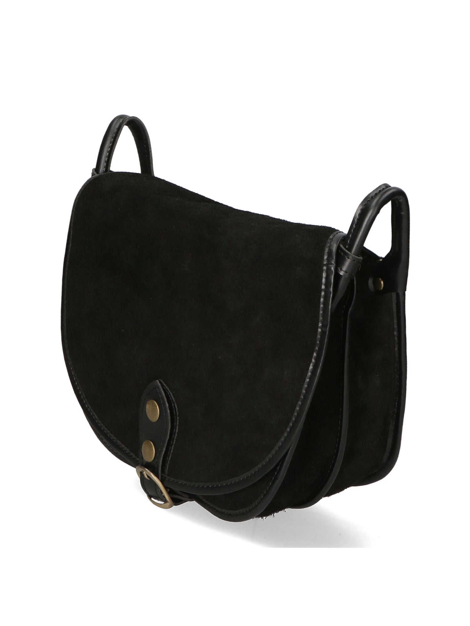 Brigitta Borsa a tracolla da donna Vera pelle 10026-NERO Gave Lux