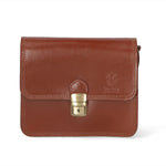 Bibiana Borsa a tracolla da donna Vera pelle 10018 1107-MARRONE Gave Lux