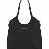 Borsa a Spalla in Pvc Nero