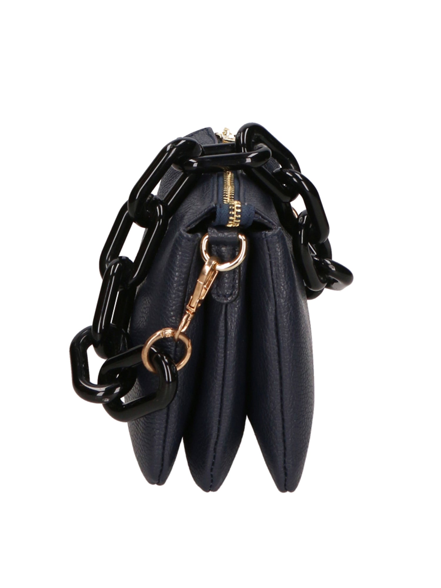 Borsa a spalla da donna Vera pelle italiana MYB-8020-FW-D26 BLU NOTTE My Best Bag