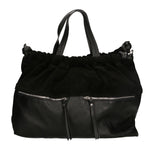 Firenze Borsa a mano da donna Vera pelle 01838-D28 NERO BLACK Gave Lux