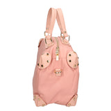 Borsa a mano da donna 100% pelle MYB-7014-SS-PEONIA G1+P726 ROSA My Best Bag