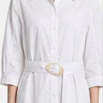Vestito in Cotone Bianco