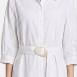 Vestito in Cotone Bianco