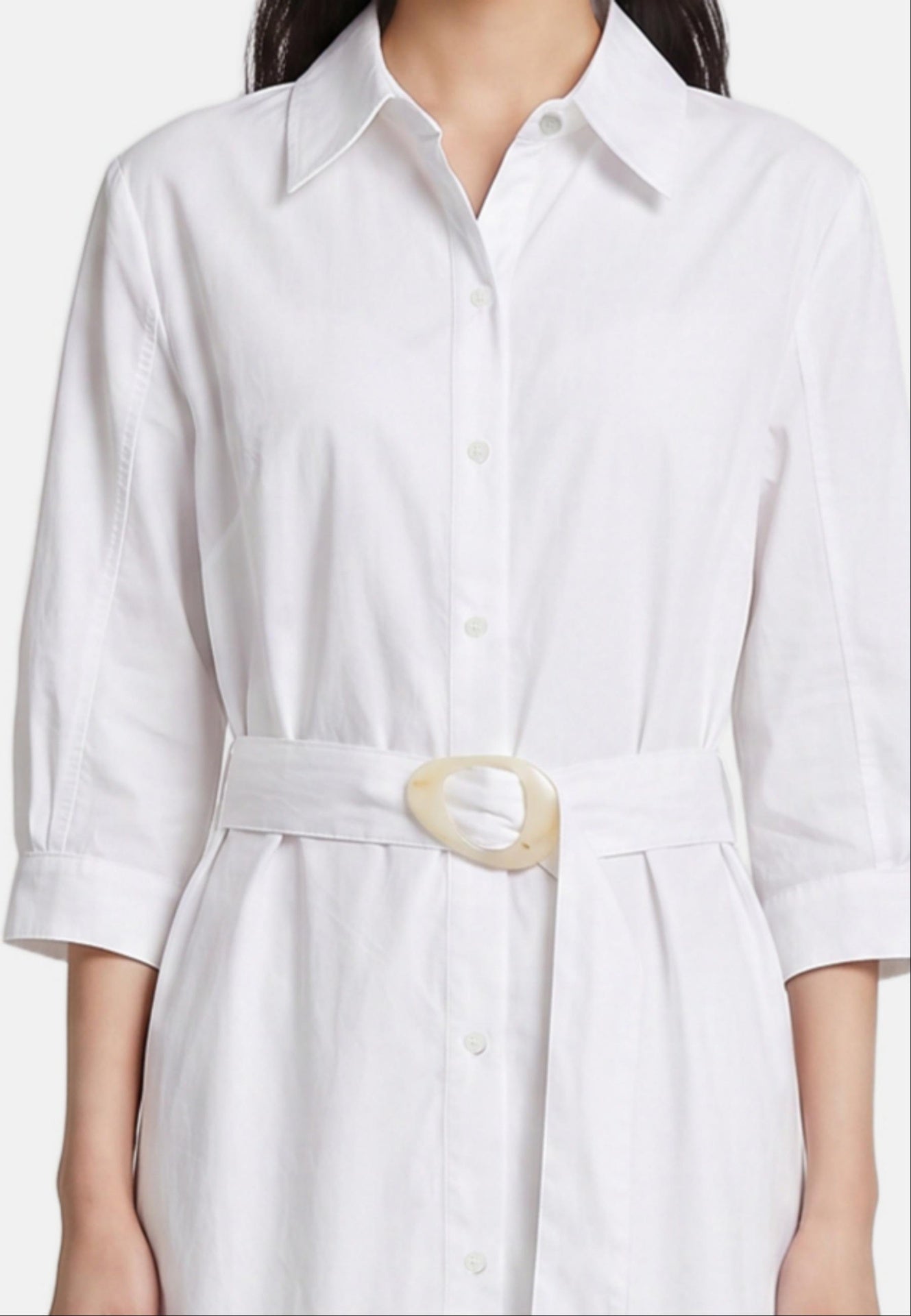 Vestito in Cotone Bianco
