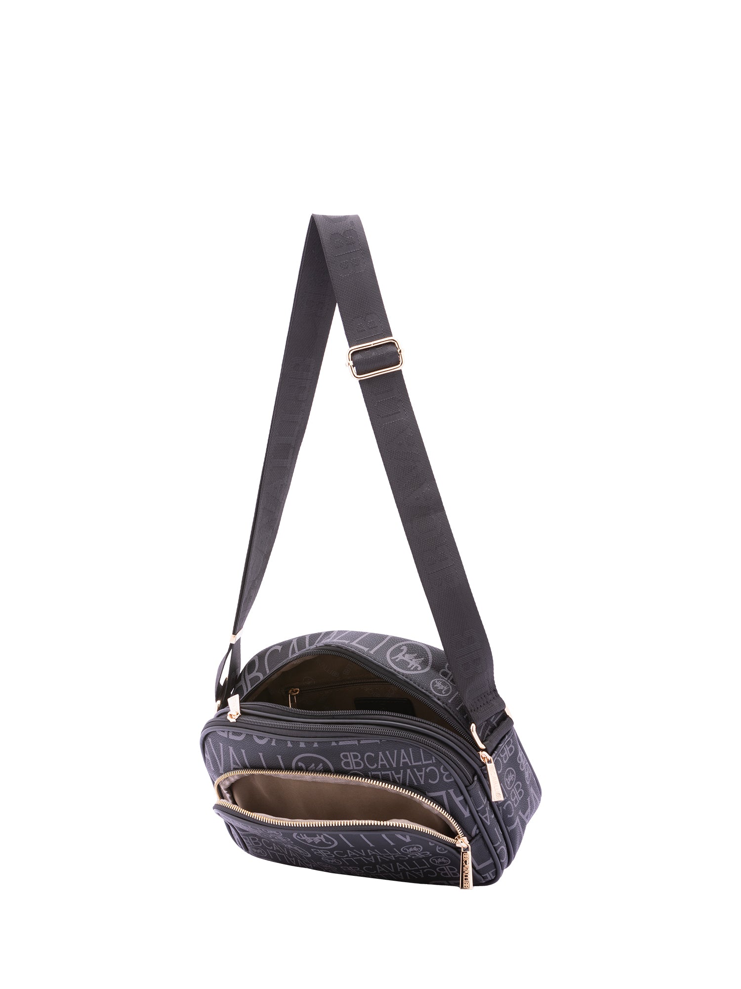 Borsa a tracolla da donna Ecopelle BC1376-NERO NERO B Cavalli