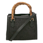 Alissa Borsa a mano da donna Vera pelle 05112-12 D28 NERO Gave Lux