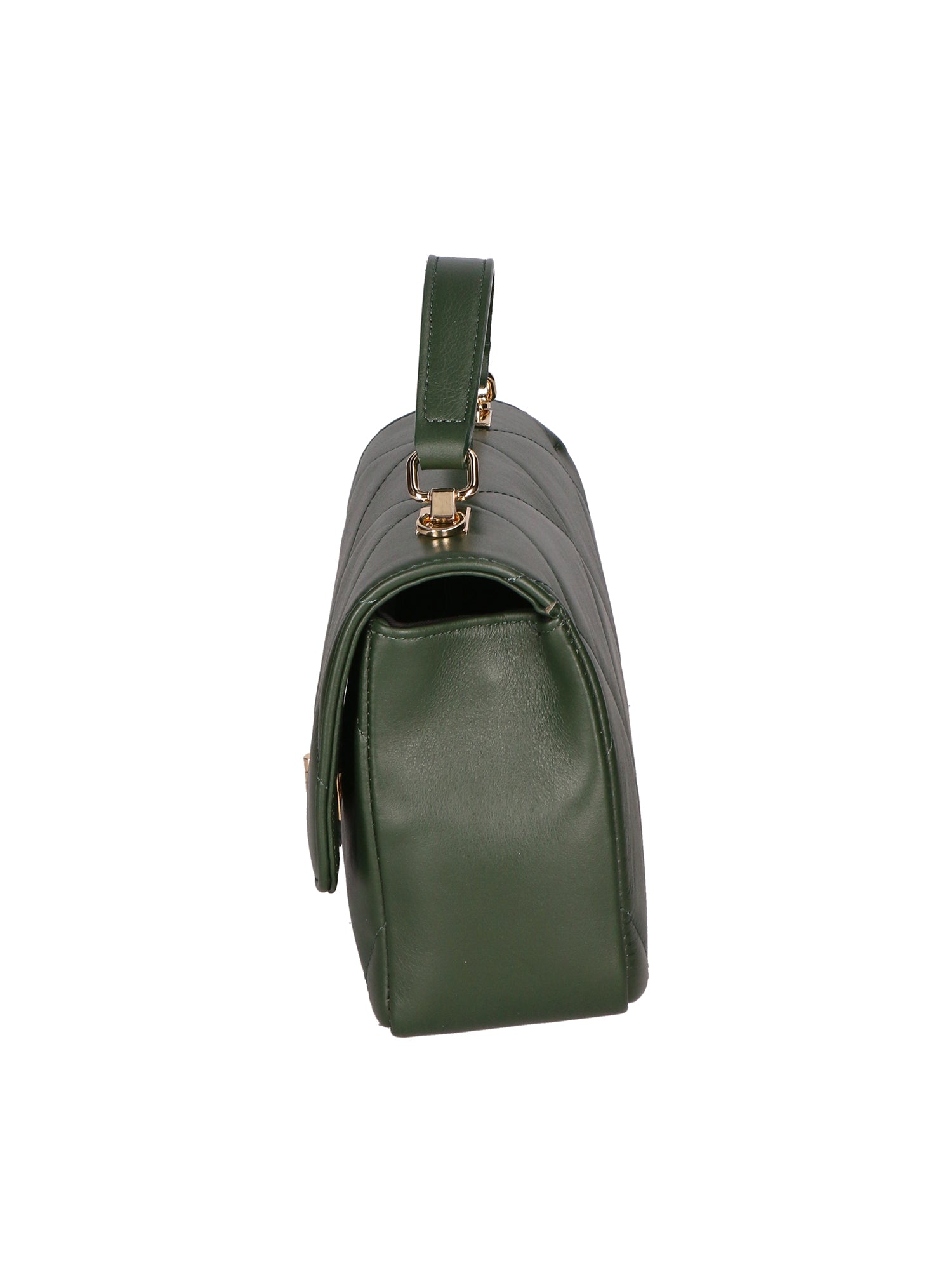 Vita Borsa a spalla da donna Vera pelle 06879-S14 VERDE SCURO Gave Lux