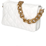 Aurélia Borsa a spalla da donna Vera pelle 04542-S01 BIANCO Gave Lux