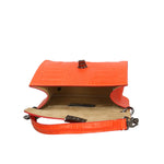 Nicole Borsa a spalla da donna Vera pelle 193746-ARANCIO ORANGE Gave Lux