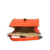 Nicole Borsa a spalla da donna Vera pelle 193746-ARANCIO ORANGE Gave Lux