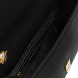 Borsa a mano da donna 100% poliestere KATE-GRAIN-BLACK-GOLD Marc Ellis