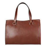 Frida Women's Handbag in Genuine Leather Made in Italy 28x38x12 cm