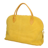 Borsa a mano da donna 100% pelle scamosciata MYB-6014-FW-0510 SENAPE My Best Bag