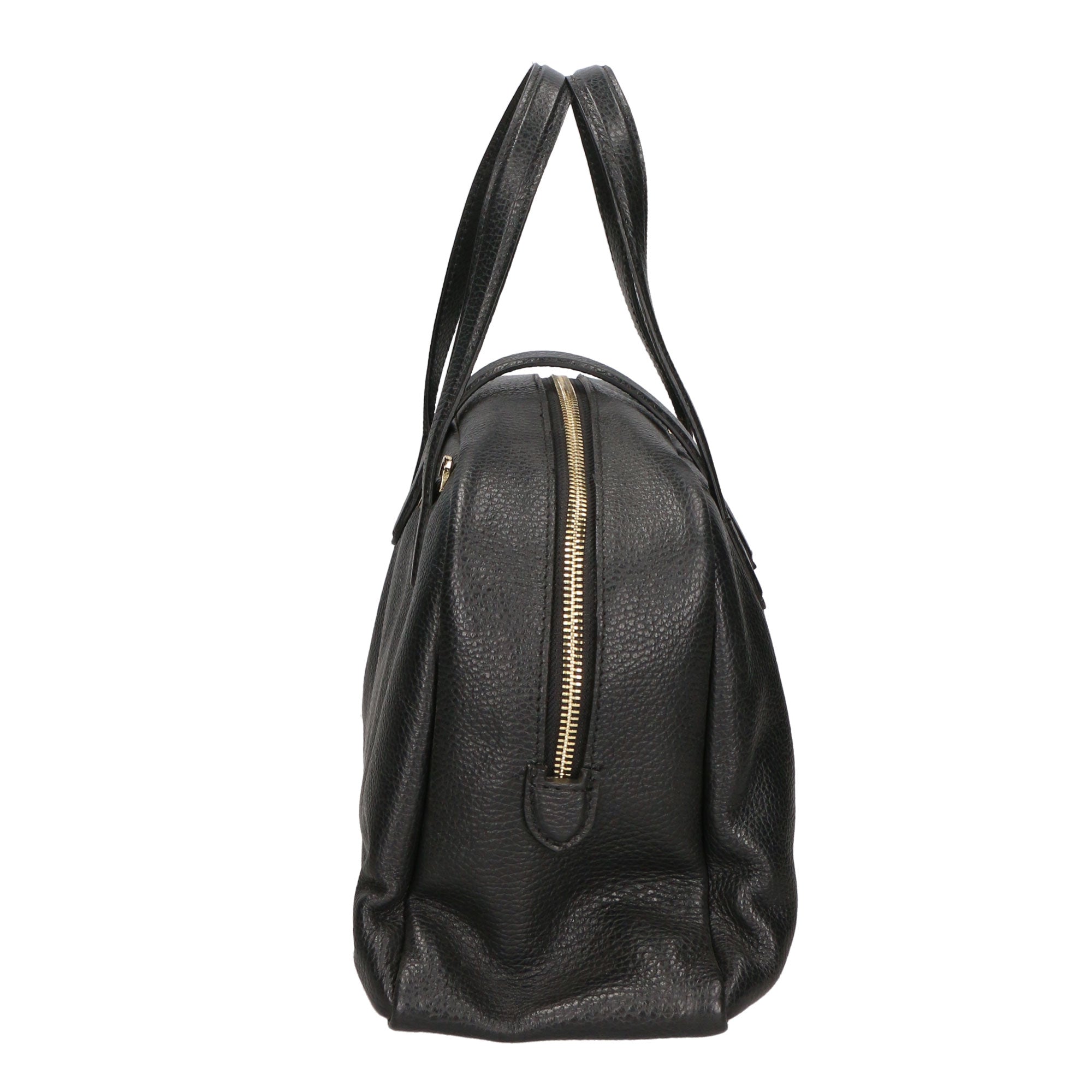Borsa a mano da donna 100% vera pelle MYB-6007G-FW-D28 NERO BLACK My Best Bag